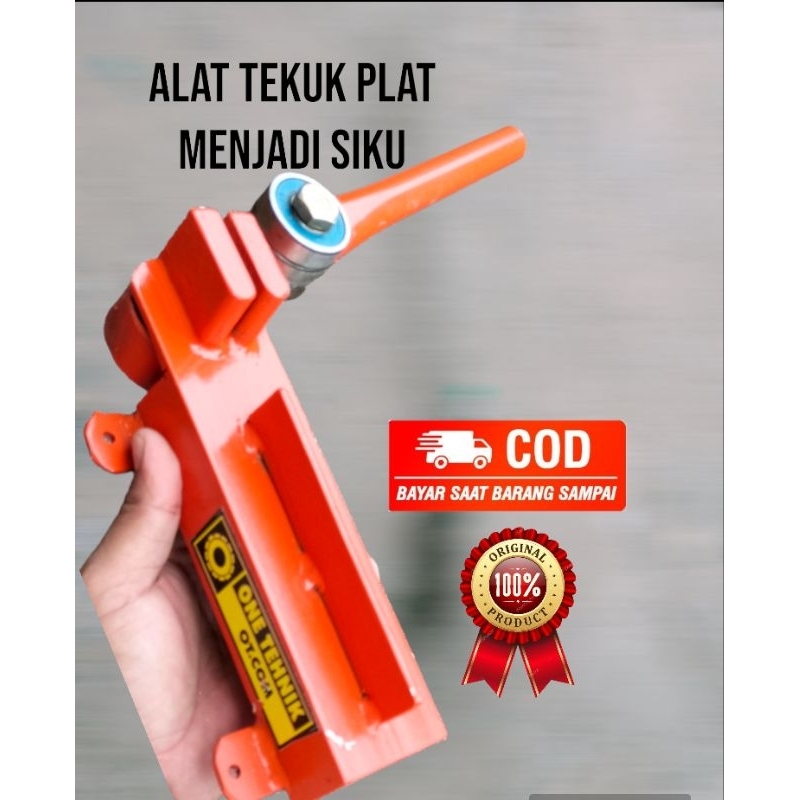 𝐓𝐄𝐑𝐋𝐀𝐑𝐈𝐒)✓𝐂𝐎𝐃 ALAT  penekuk besi plat strip pembuat siku manual