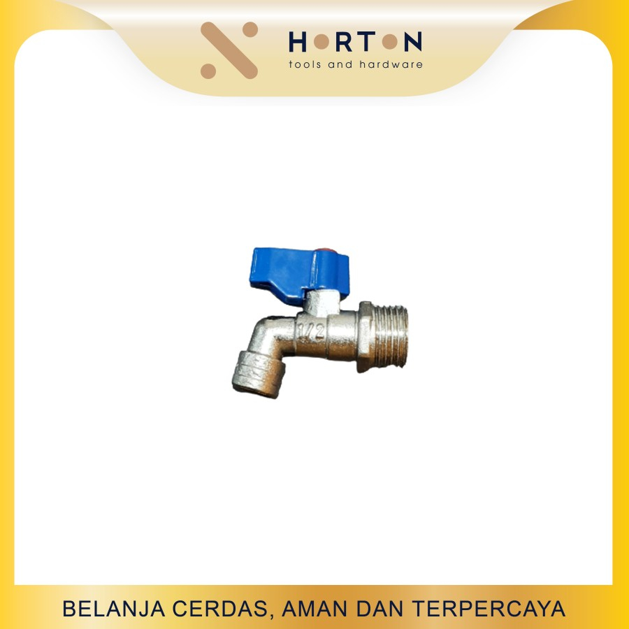 Kran Tembok / Kran Air Pendek 1/2 Inch / Kran Taman