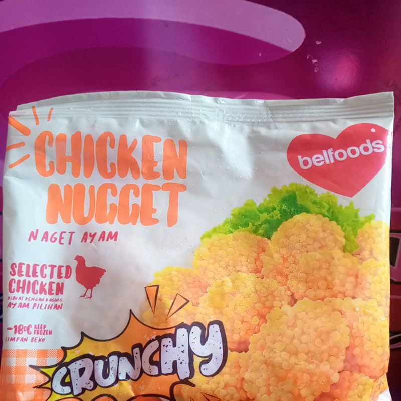 

chicken nugget crunchy