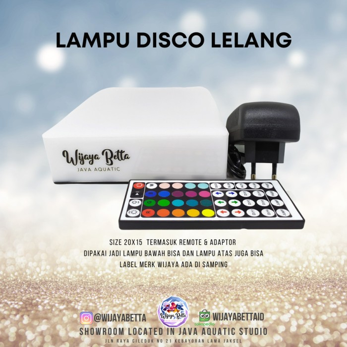 Lampu Disco Lelang Cupang