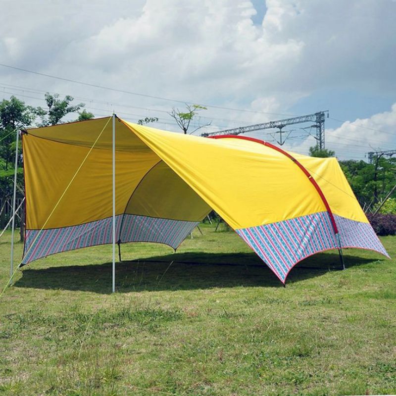 Flysheet tenda dome ukuran 6x6 bahan oxford 210T - flysheet 6x6 - flysheet hexagonal 6x6 big dome