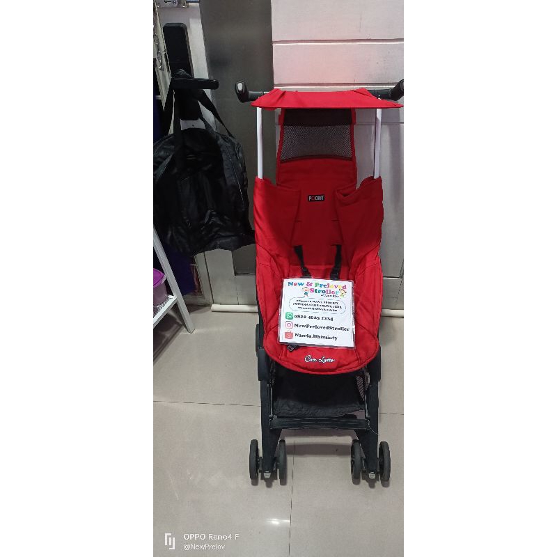 stroller pockit gen 4 preloved