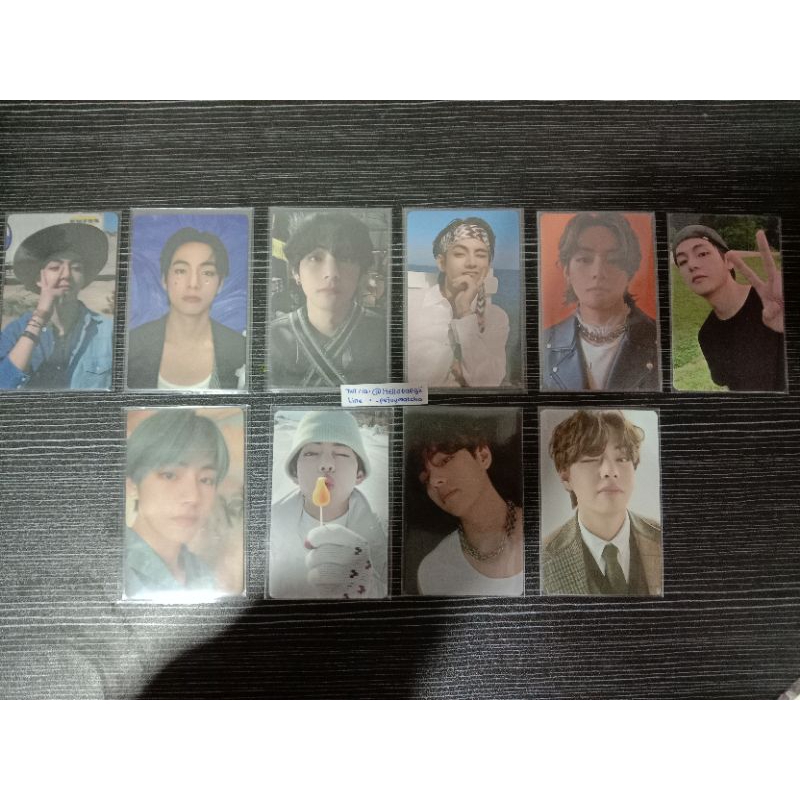 photocard taehyung/V butter, clue, route, persona, Winpack