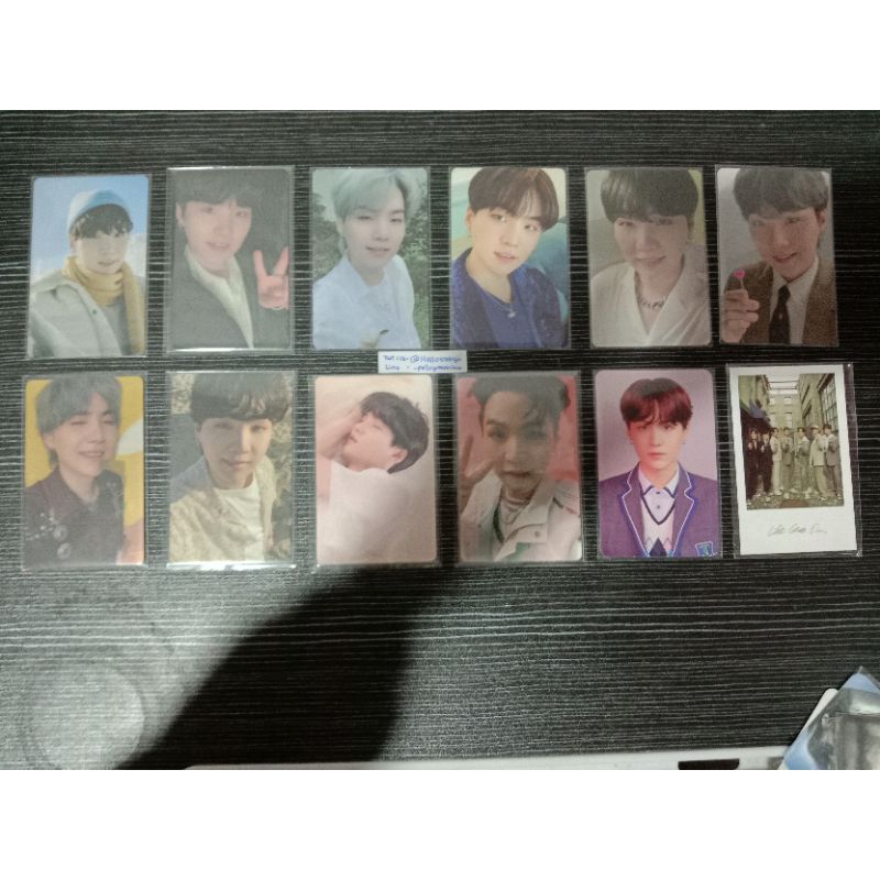 Photocard Suga/Yoongi Winpack, Be deluxe, be Essentials, butter, tear U, clue, bts