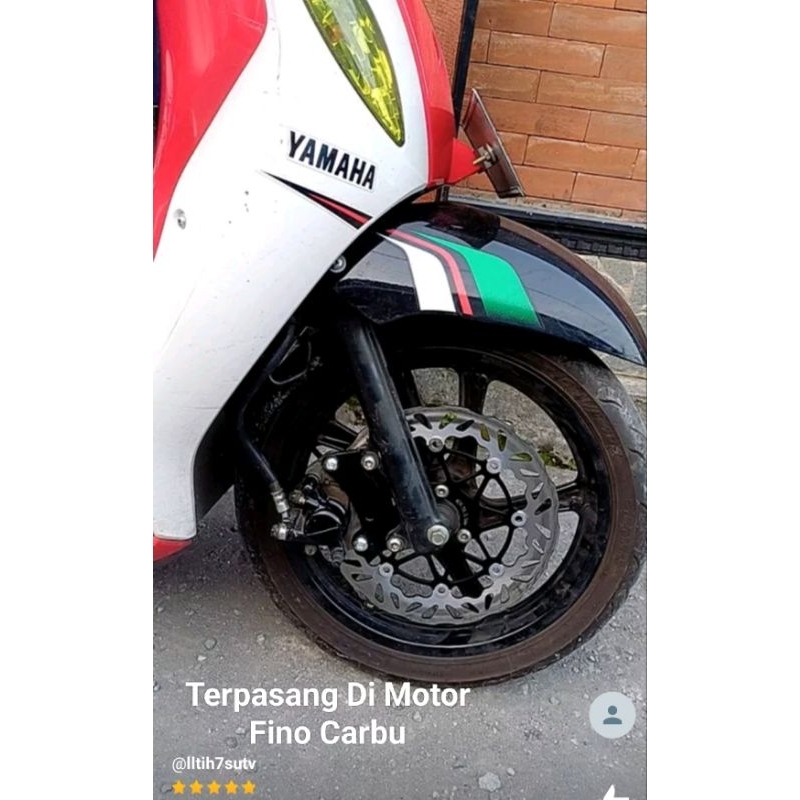 Piringan Disc Cakram Rem Depan Variasi Daytona Frouting Motor Mio J/Mio GT115/Fino Carbu/Pnp/Mio M3