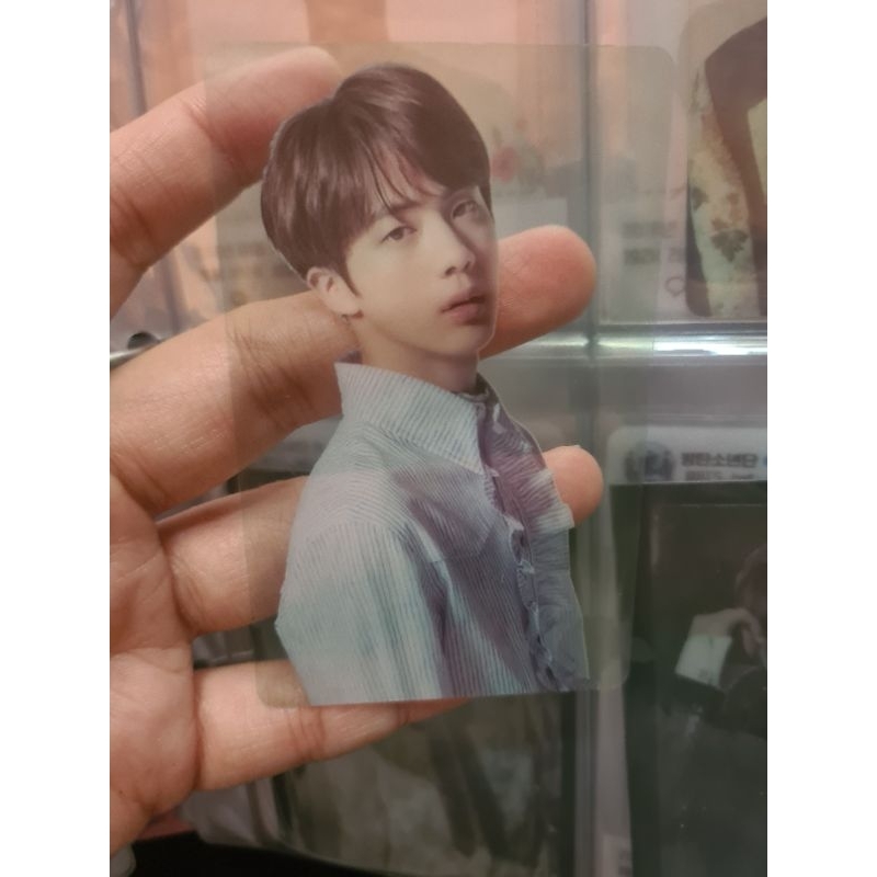 BTS - Jin pc (wings army booth pose kemeja biru)