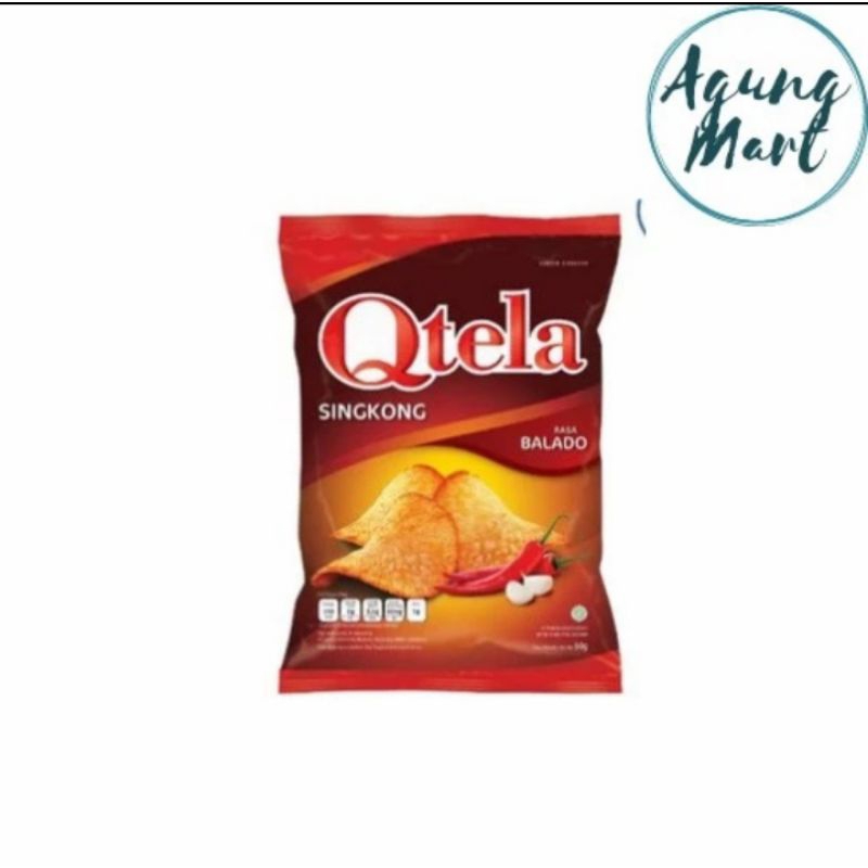 

Qtela Keripik Singkong Balado 60g