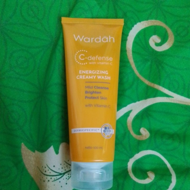 Wardah C defense kuning fash wash cuci muka 100 g