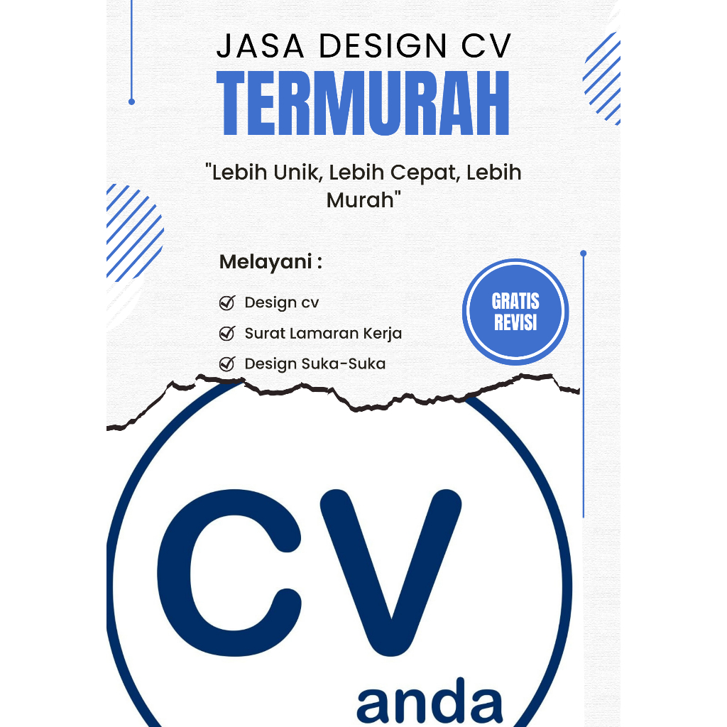 Pembuatan CV dan surat lamaran kerja