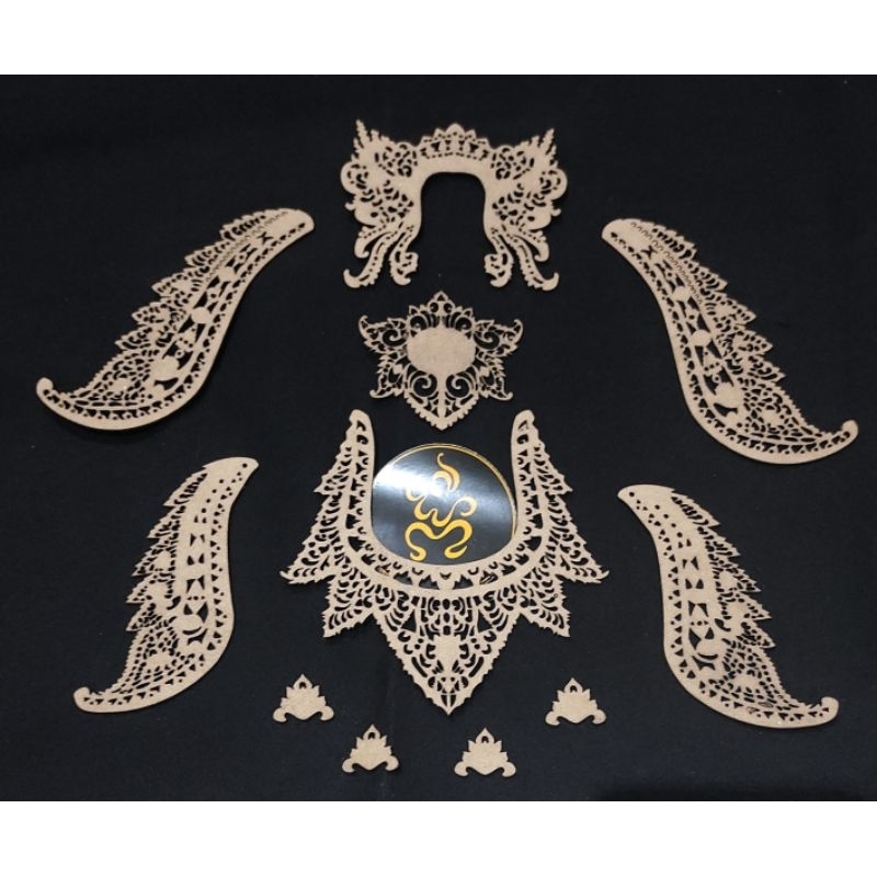 PAYASAN LAYANGAN JANGGAN LAYANGAN  MINI BONUS TALI PELENGKAP HIASAN