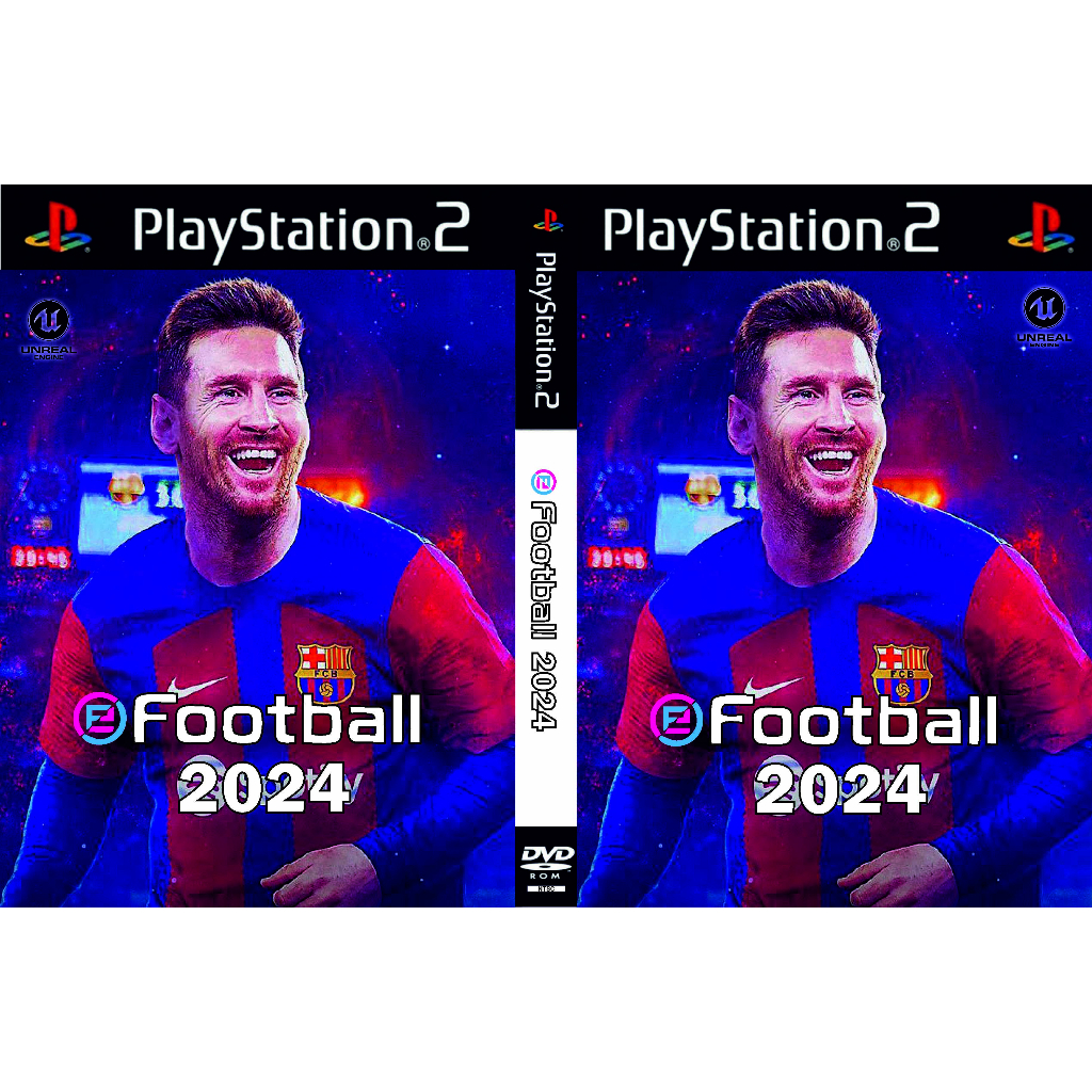 kaset game ps2 pes 2024 update Terbaru  pes 2024 efootball 2024