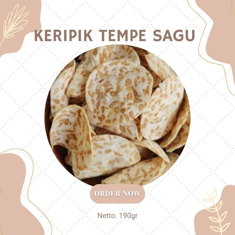 

Keripik Tempe Sagu Krezz Krezz Krezz..