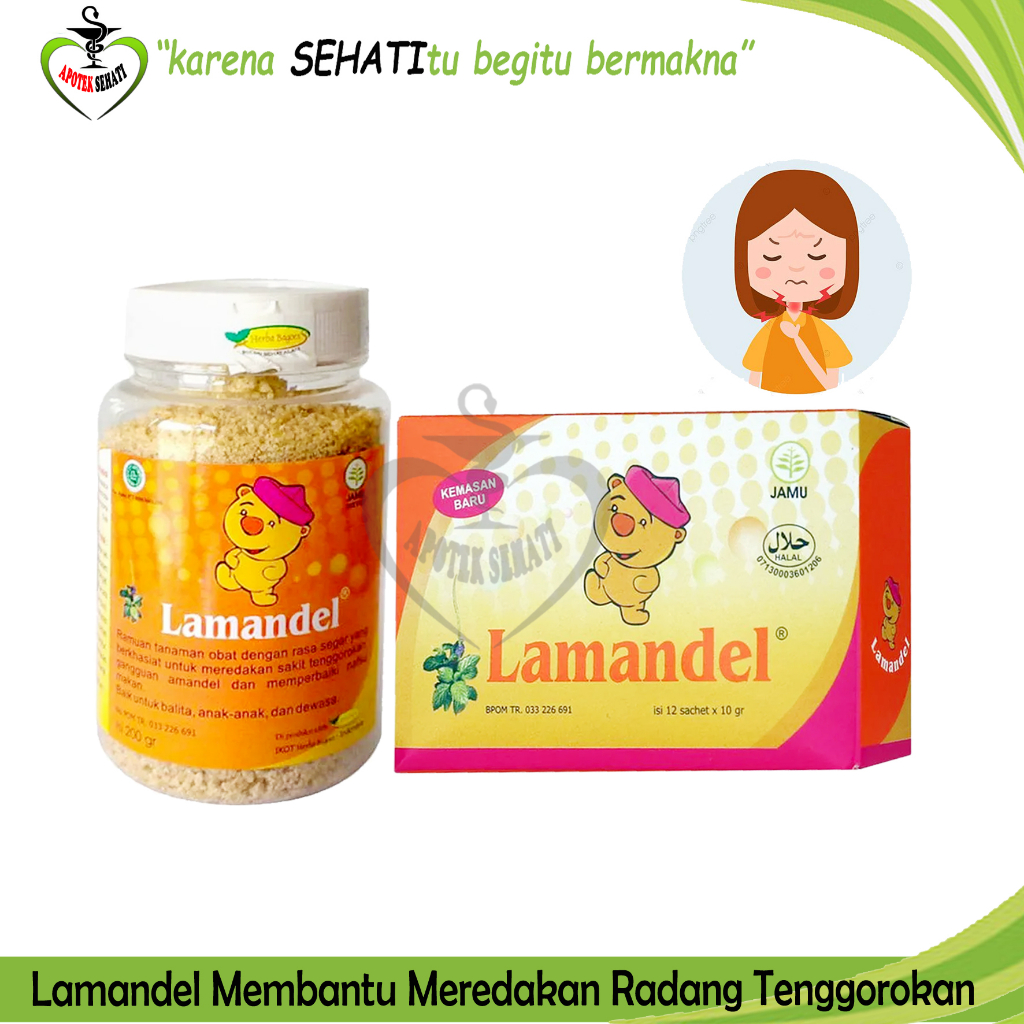 

Lamandel Herbal Sachet Mengatasi Radang Tenggorokan