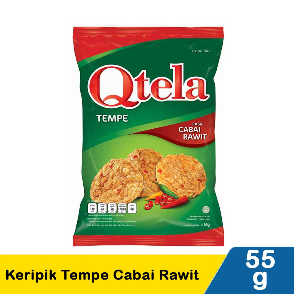 

Qtela Tempe Rasa Cabai Rawit