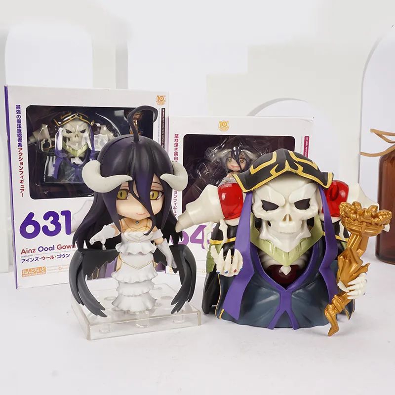 Nendo 631 642 Nendoroid Overlord Ainz Ooal  Gown Or Albedo Figure