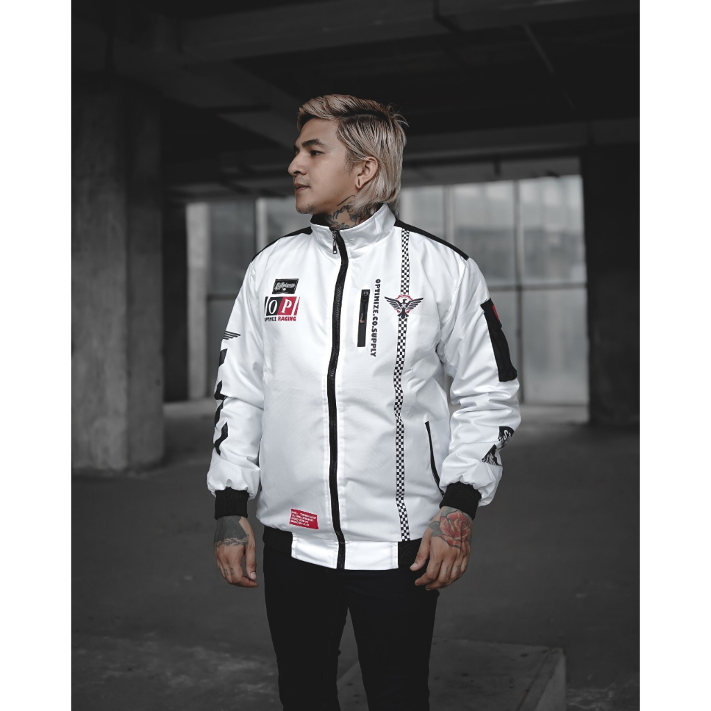 Jaket bomber pria casual cyber punk original Optimize premium