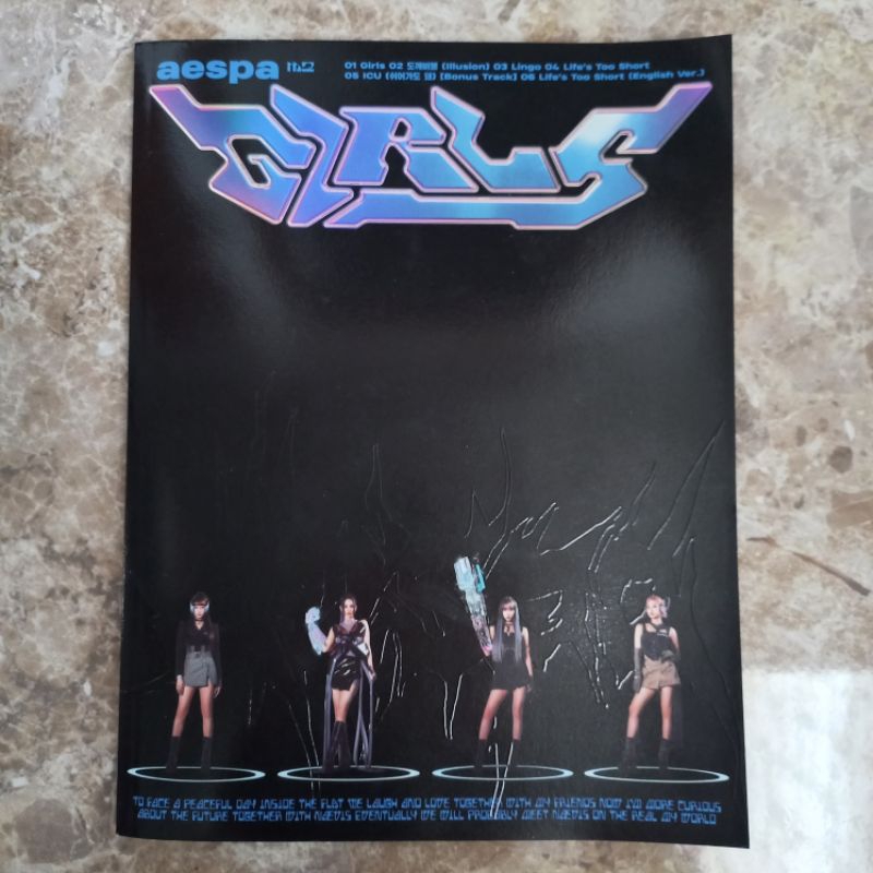 aespa girls album giselle set (kwangya ver.)