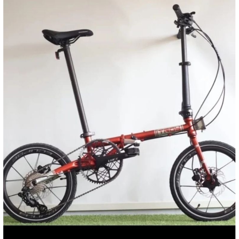 SEPEDA LIPAT ELEMEN TROY X9 UKURAN 16 INCH/SEPEDA 16/SEPEDA/SEPEDA ANAK - DEWASA/SEPEDA LIPAT/SEPEDA