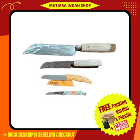 Pisau Gagang Kayu / Pisau Gagang Plastik / Pisau Tajam
