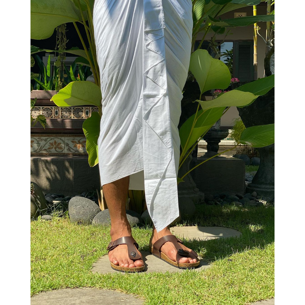 Pepangusan Bali - Kamen Putih Polos Lembaran Kualitas Premium