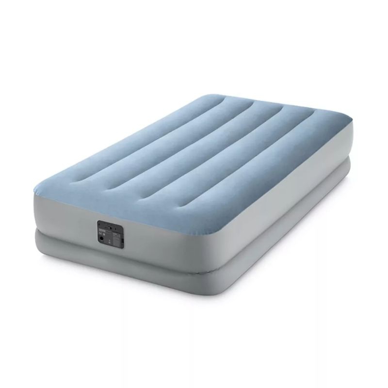 Intex 64166 kasur angin twin midrise comfort airbed durabeam plus original