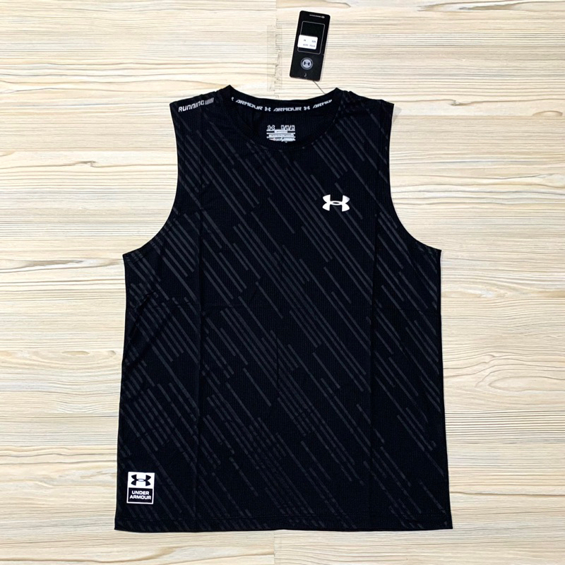 KAOS SINGLET IMPORT OLAHRAGA TRAINING LEKBONG CLIMALITE GYM RUNNING NEW IMPORT SPORTY HITAM NAVY