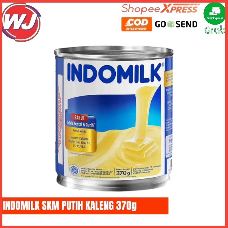 

INDOMILK SKM PUTIH KALENG 370g