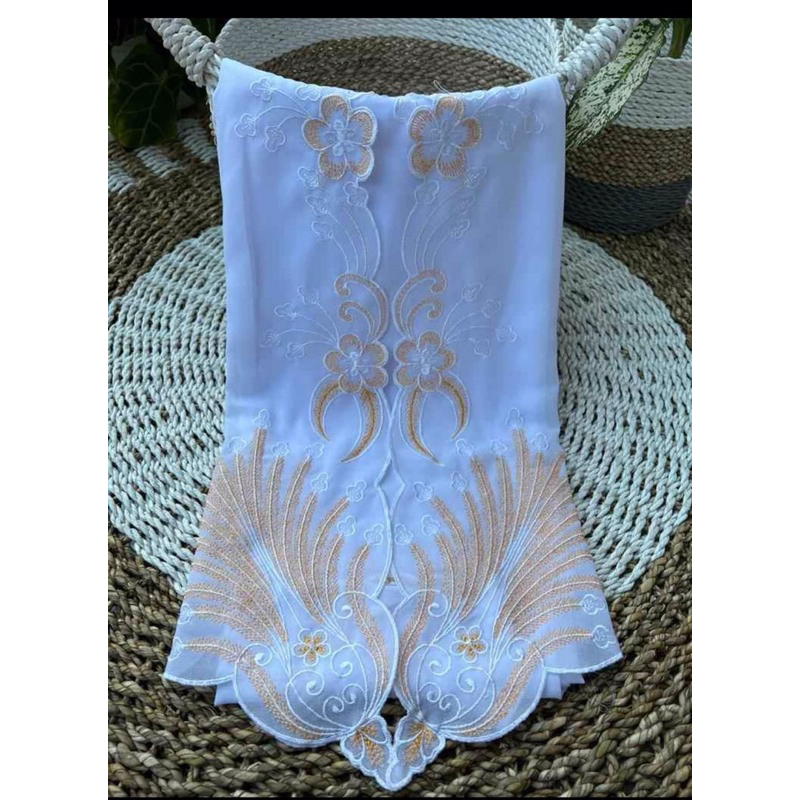 Kebaya bordir kombinasi Kebaya bordir motif bunga Kebaya bordiran putih