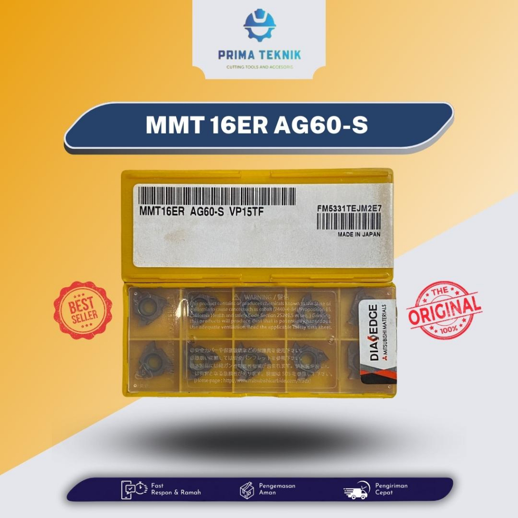 Insert MMT 16ER AG60 - S || MMT 16 ER AG60 S merk MITSUBISHI