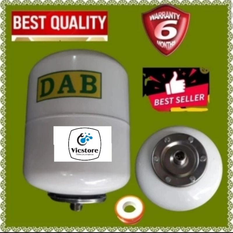 Garansi tabung besi 19 liter Dab 1" inch pompa air jet 501 s pump dp 151 505 s dabinter 50 tangki 10