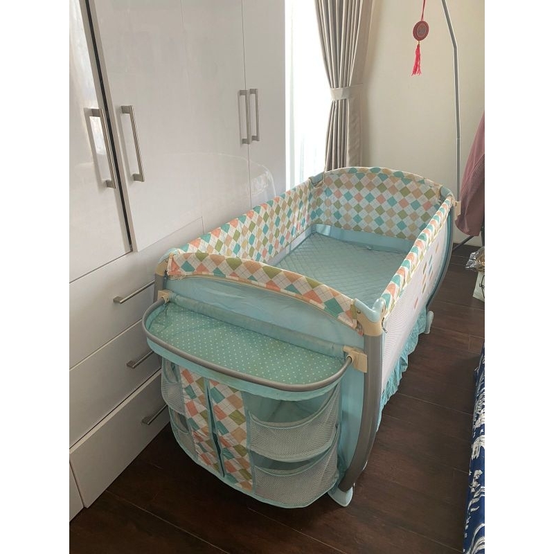 PRELOVED Tempat tidur bayi premium full set
