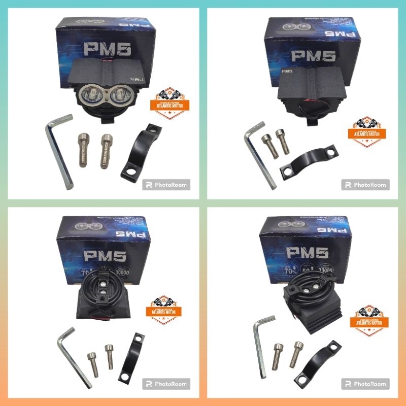 Lampu tembak owl 2 mata cree LED owl 2 mata PNP untuk ke semua motor