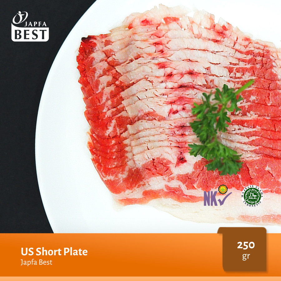 Daging Sapi US Shortplate Beef Slice 250 gr