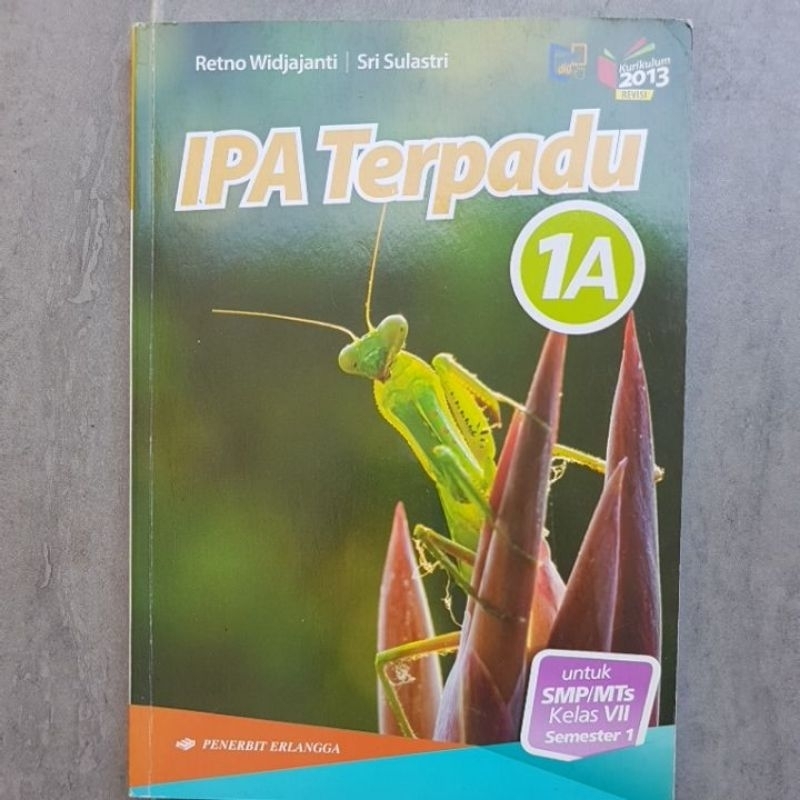 

Buku IPA TERPADU kelas 7 semester 1dan 2