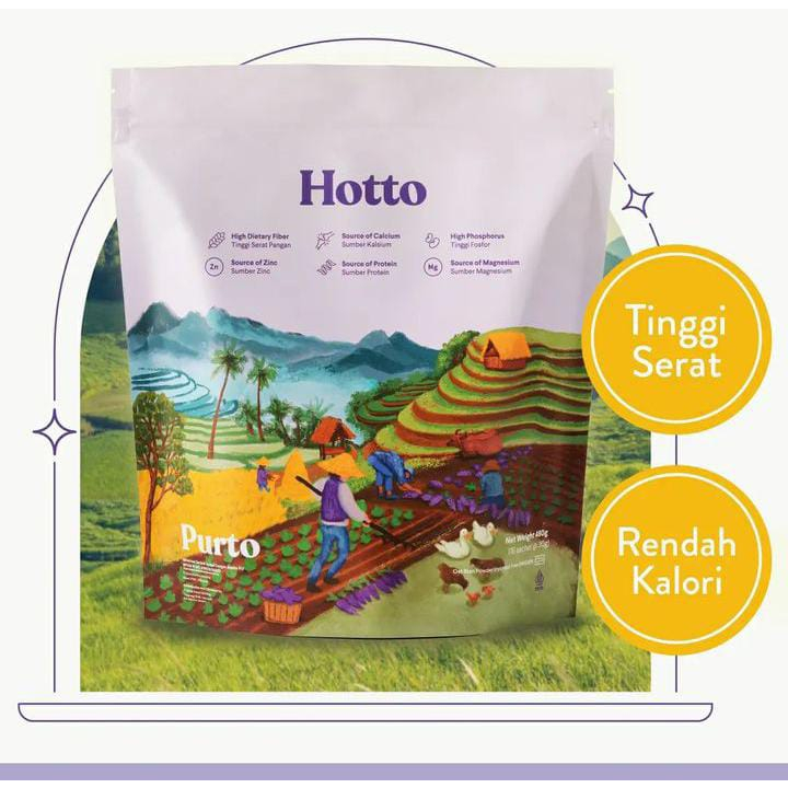 

1 POUCH Hotto Purto Multigrain with Purple Potato (16 Sachet)