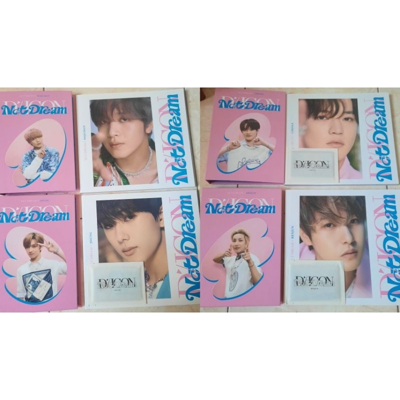 [BISA COD] OFFICIAL BINDER, KOLBUK 4P, PHOTOBOOK, PC DICON NCT DREAM HAECHAN JISUNG CHENLE RENJUN