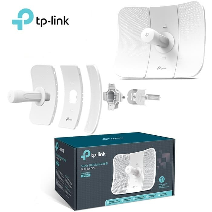 Router TP Link cpe610 outdoor 300mbps 5 GHz 23dbi