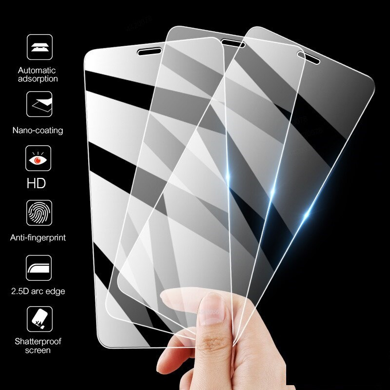 GROSIR - iPhone Tempered Glass Bening / Clear 0,3 mm / Anti Gores Pelindung Layar Handphone / iPhone 6 7 8 6 PLUS 7 PLUS 8 PLUS X XS XR XS MAX 11 12 13 14 PRO PROMAX