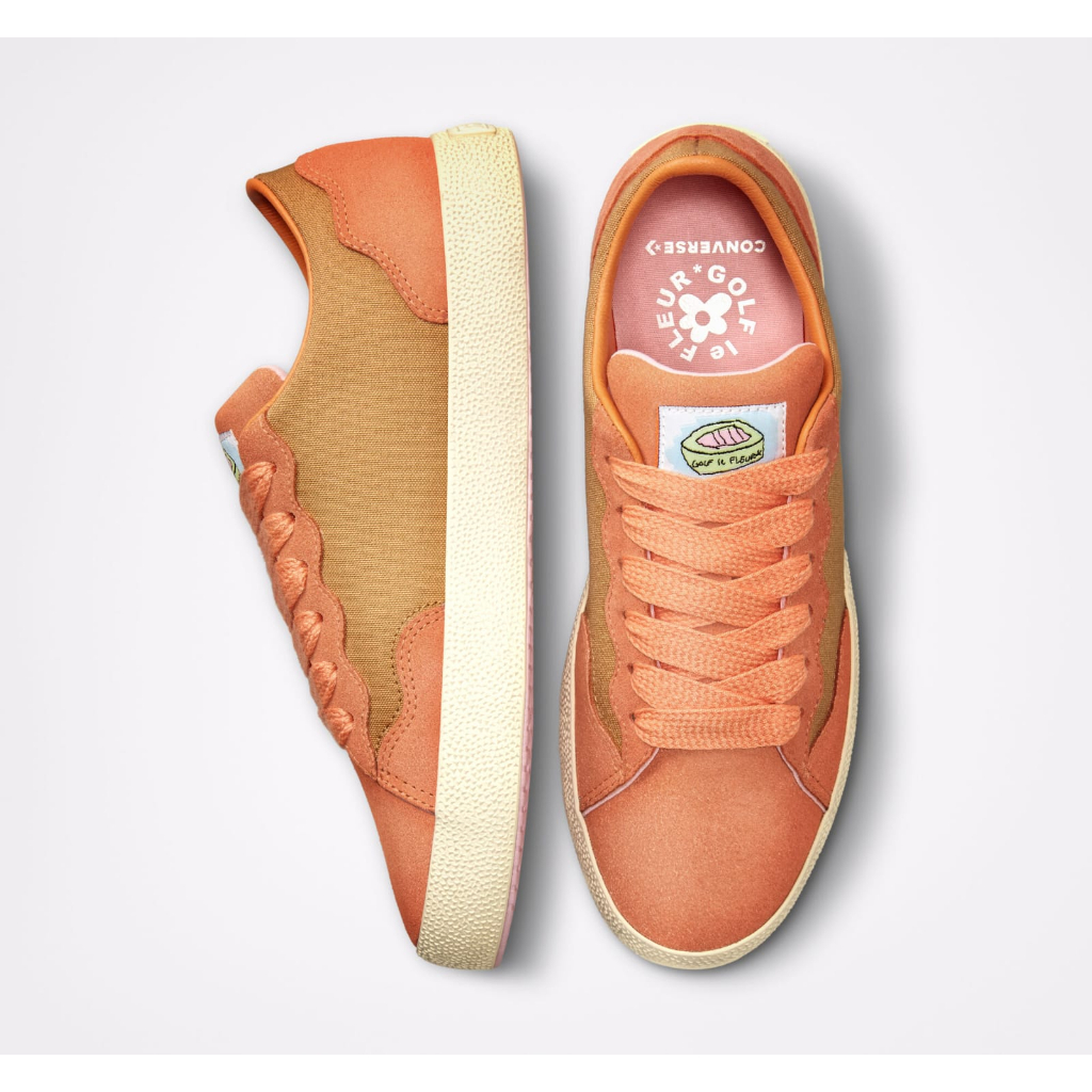 Sepatu Sneakers Wanita CONVERSE X Golf Le Fleur* 2.0 Curry Copper Original 173186C