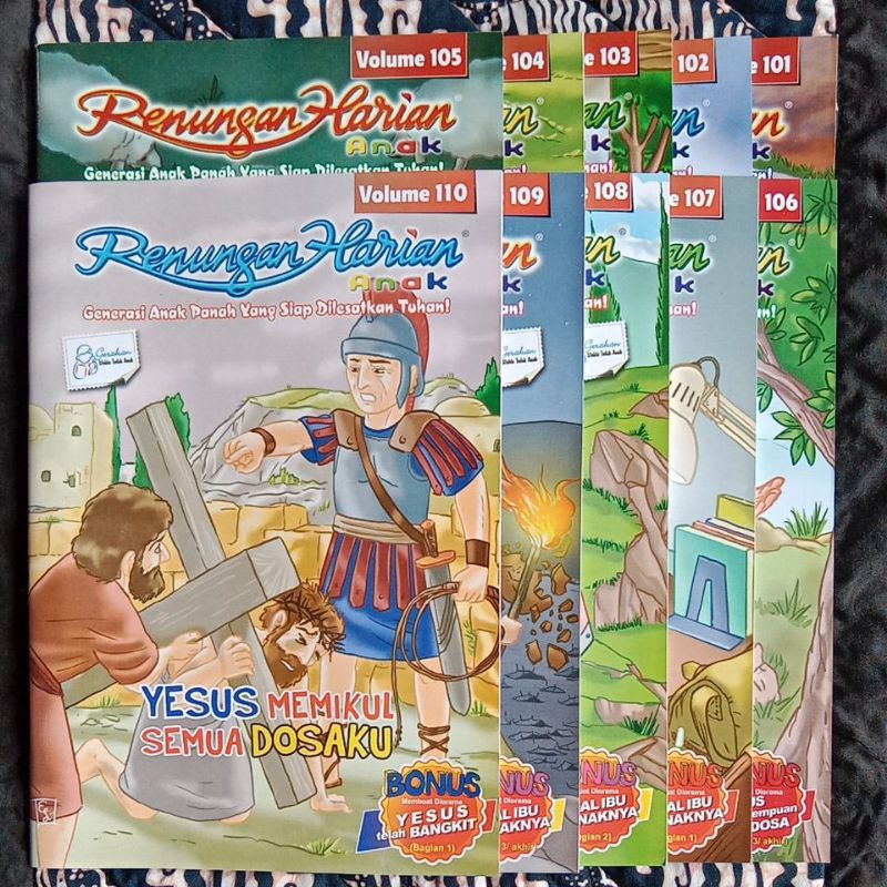 Renungan harian kristen Renungan Harian Anak (Usia 6-12 tahun) vol.101-110