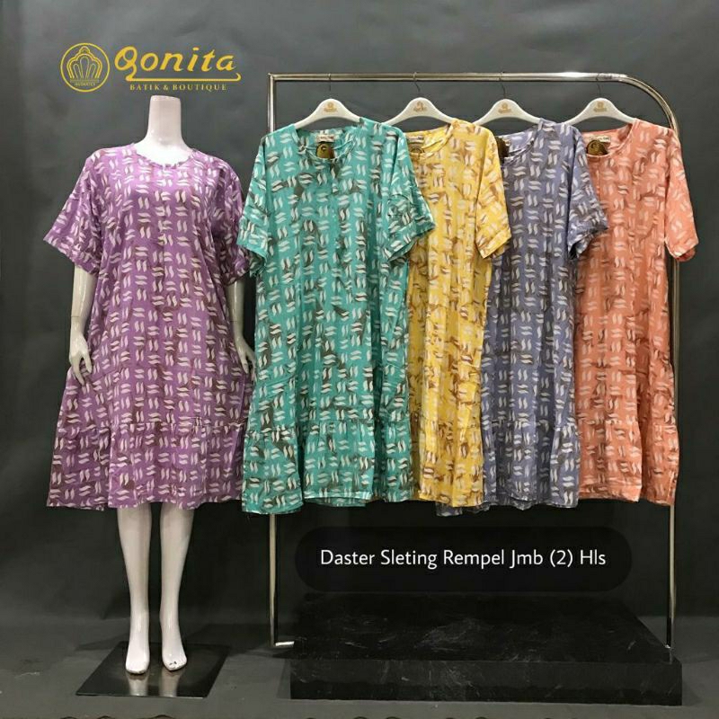 PROMO Qonita daster jumbo rempel