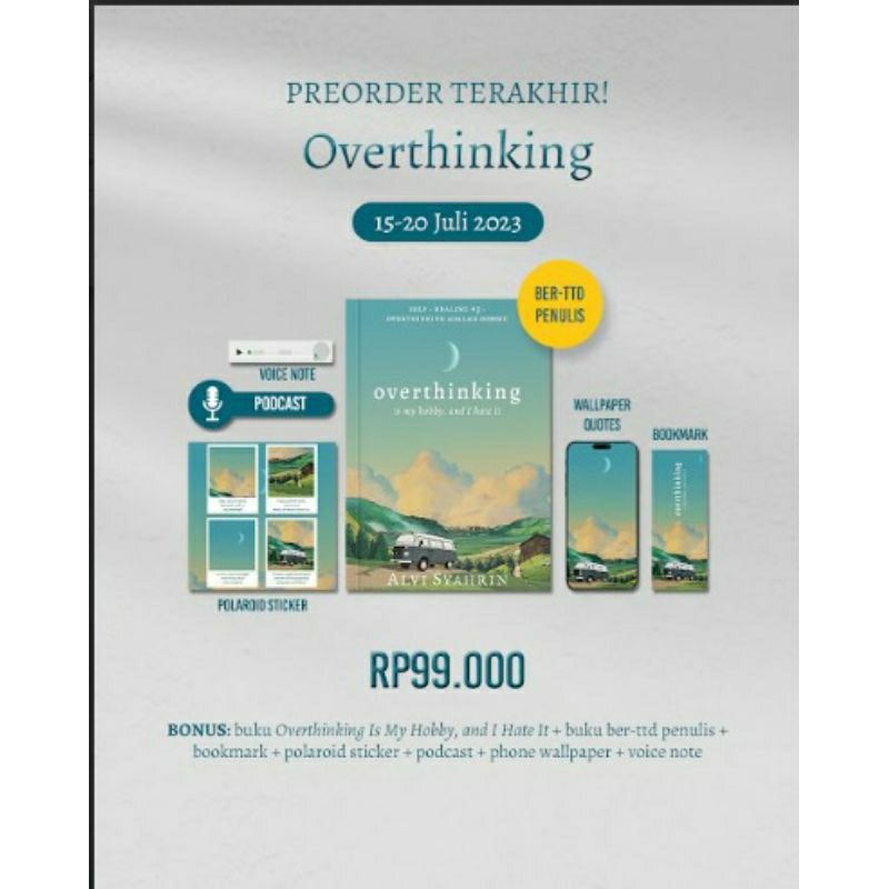 Overthingking - Loneliness -Insecurity Is My Middle Name karya Alvi Syahrin