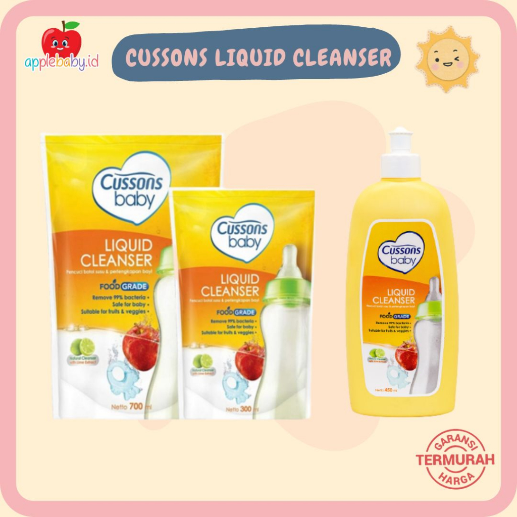 Cussons Baby Liquid Cleanser Sabun Cuci Botol Bayi Sabun Cuci Botol Sabun Cuci Anak