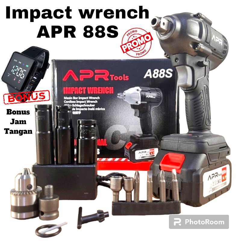 Impact wrench cordless APR 48S atau 88S japan technology