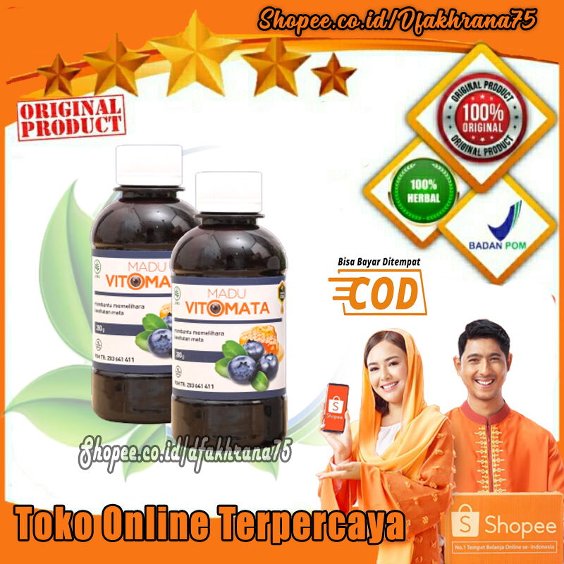 

Madu VITOMATA Asli - Madu Herbal Atasi Mata MInus Rabun 100% Original