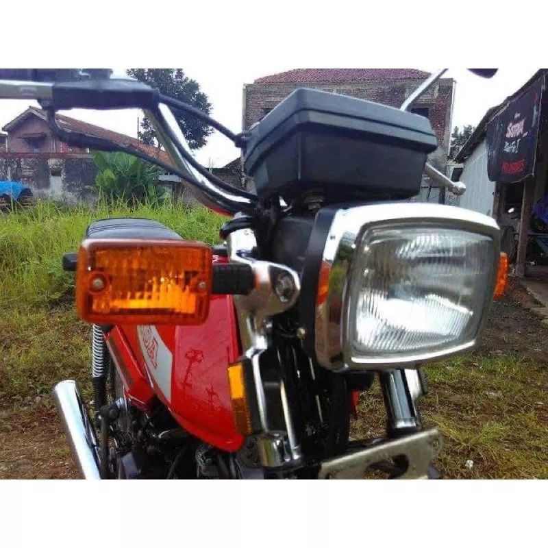 reflektor lampu depan honda win win 100 tua old repro mirip original headpamp win 100 tua old lama