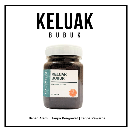 

Kluak Serbuk Kluwak Bubuk Rempah Masak Bumbu Rawon Penyedap Rasa Alami / Kluwek / Keluwek / Pangium