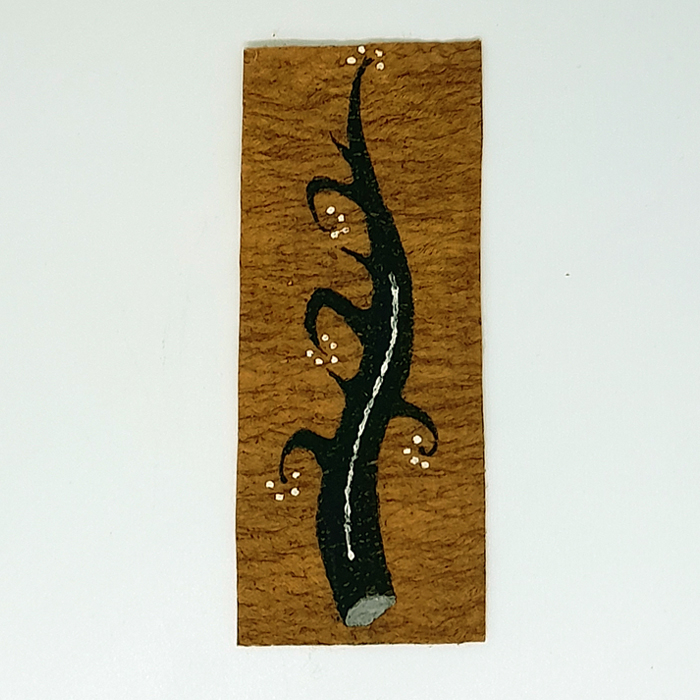 

Book Mark Unik Lukisan Kulit Kayu