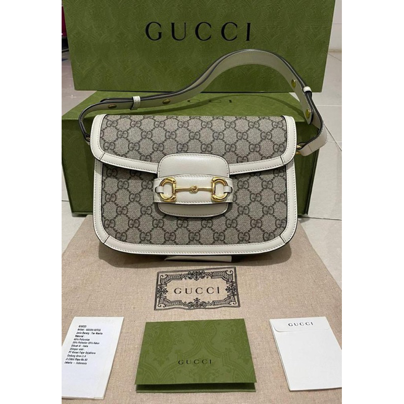Gucci horsebit 1955 medium thn 2022 fullset no rec