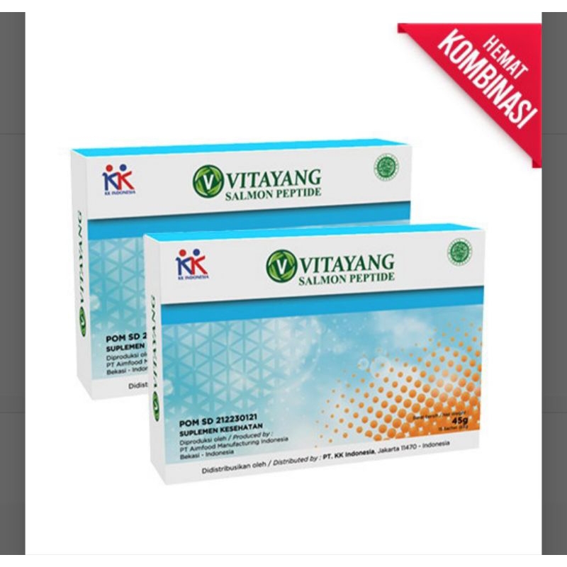 Vitayang SOP (Salmon Ovary Peptide) Jepang (paket hemat 2box)